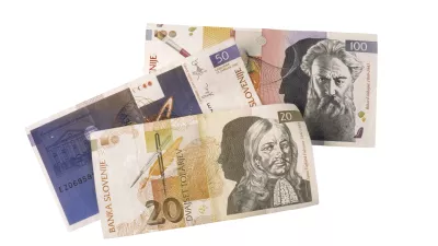 ﻿Slovenia currency n / Foto: Comstock Images