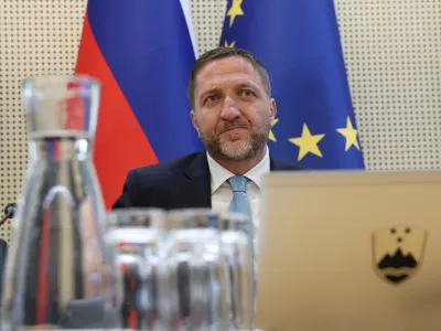 Klemen Boštjančič- 15.03.2024 - Krovna pogajanja o prenovi plačnega sistema v javnem sektorju in odpravi nesorazmerji v osnovnih plačah//FOTO: Jaka Gasar