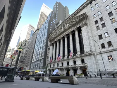 FILE - The New York Stock Exchange is shown on June 11, 2024 in New York. European markets have opened with gains on Monday, June 24, 2024, and Asian benchmarks retreated after U.S. stocks coasted to the close of their latest winning week. (AP Photo/Peter Morgan, File)