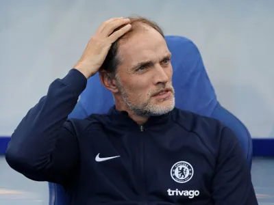 FILE PHOTO: Soccer Football - Champions League - Group E - Dinamo Zagreb v Chelsea - Stadion Maksimir, Zagreb, Croatia - September 6, 2022 Chelsea manager Thomas Tuchel before the match REUTERS/Antonio Bronic/File Photo