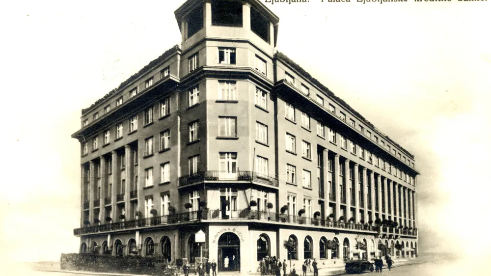 Poslopje današnje Banke Slovenije, prve monumentalne ljubljanske arhitekture iz medvojnega obdobja, je ob svojem nastanku napovedalo novo smer razvoja mesta.