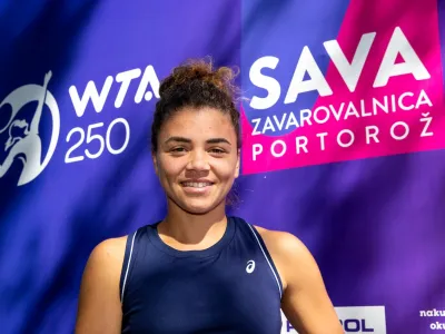 Jasmine Paolini zelo rada igra v Portorožu. F sportida