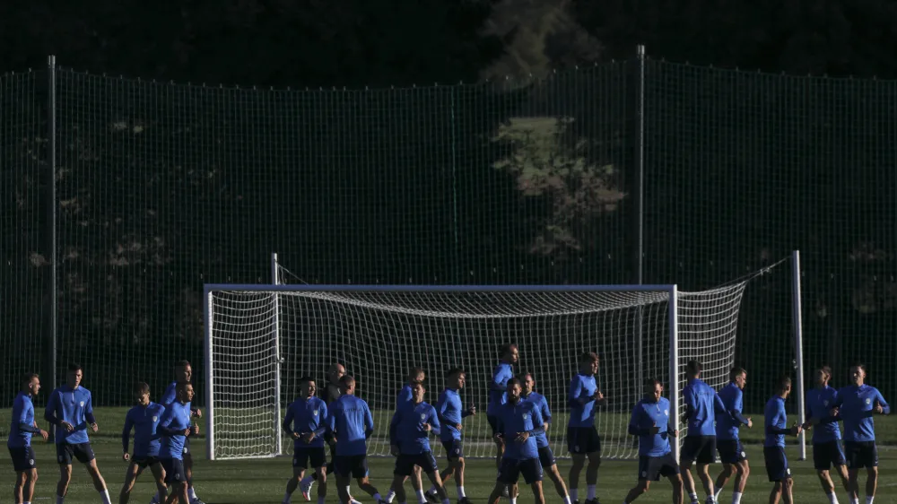 - 19.09.2022 – NNC Brdo -nogometna reprezentanca pred zadnjima tekmama lige narodov; zbor igralcev //FOTO: Jaka Gasar