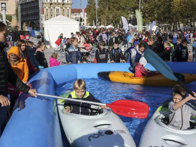 - 23.09.2022 – Državni praznik Dan slovenskega športa 2022 – osrednja prireditev na Kongresnem trgu //FOTO: Jaka Gasar