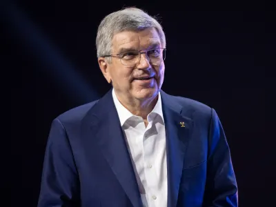 FILED - 01 July 2022, Bavaria, Munich: Thomas Bach, President of the IOC, attends the opening ceremony of the "Festival of Games, Sports and Arts". Photo: Sven Hoppe/dpa