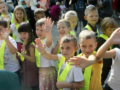 01.09.2023 - osnovna šola Komenda Moste, prvi šolski danFoto: Tomaž Skale