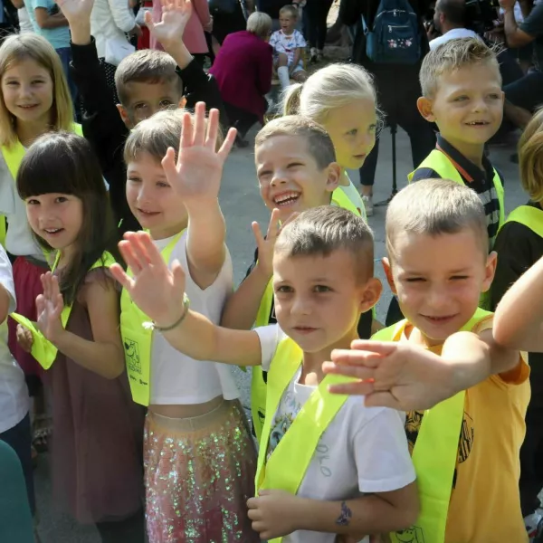 01.09.2023 - osnovna šola Komenda Moste, prvi šolski danFoto: Tomaž Skale