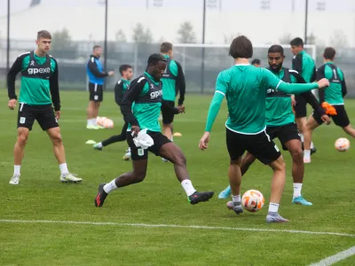 - 13.10.2022 – Nogometni klub NK Olimpija – trening pred derbijem z Mariborom v 13. krogu Prve lige Telemacha  //FOTO: Bojan Velikonja