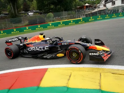 27 August 2022, Belgium, Spa: Dutch F1 driver Max Verstappen of Red Bull Racing in action durign the third practice session of the Grand Prix of Belgium Formula One race at the Circuit de Spa-Francorchamps. Photo: Hasan Bratic/dpa