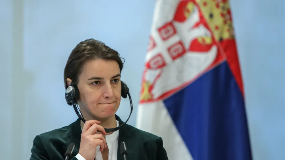 Novo srbsko vlado bo še naprej vodila premierka Ana Brnabić.