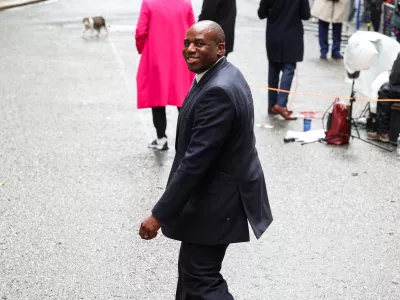 Britain's Foreign Secretary David Lammy walks outside Downing Street on the day of the first cabinet meeting with British Prime Minister Keir Starmer, in London, Britain, July 6, 2024. REUTERS/Phil Noble