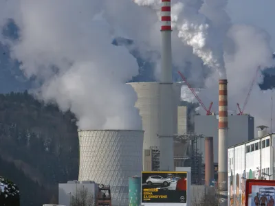 - Termoelektrarna Šoštanj (TEŠ) - gradnja šestega bloka TEŠ 6 - /FOTO: Tomaž Skale