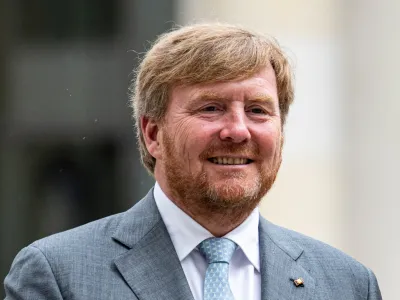 FILED - 07 July 2021, Berlin: King Willem-Alexander of the Netherlands visits the Humboldt Forum. King Willem-Alexander of the Netherlands on Sunday welcomed the apology for slavery made by Dutch Prime Minister Mark Rutte at the beginning of the week. Photo: Fabian Sommer/dpa