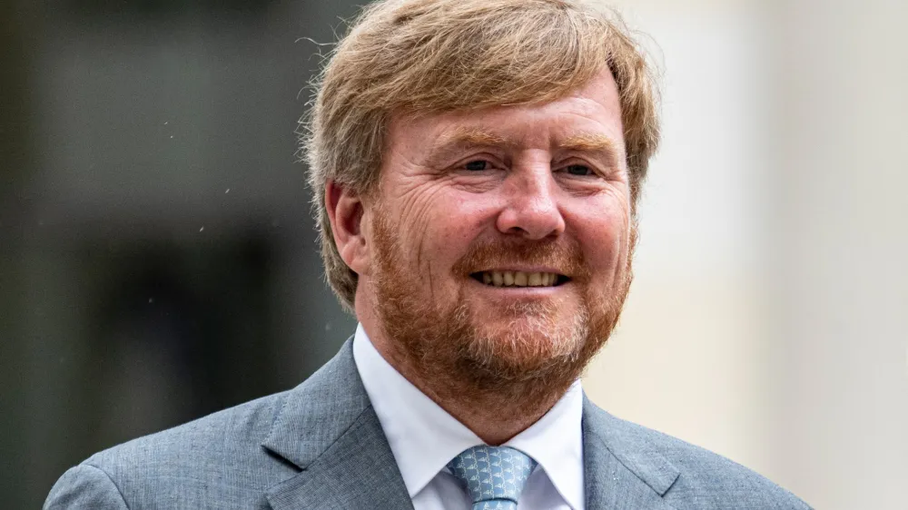 FILED - 07 July 2021, Berlin: King Willem-Alexander of the Netherlands visits the Humboldt Forum. King Willem-Alexander of the Netherlands on Sunday welcomed the apology for slavery made by Dutch Prime Minister Mark Rutte at the beginning of the week. Photo: Fabian Sommer/dpa