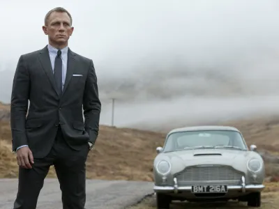 FILE - This film image released by Columbia Pictures shows Daniel Craig as James Bond in the action adventure film, "Skyfall." (AP Photo/Sony Pictures, Francois Duhamel, File)