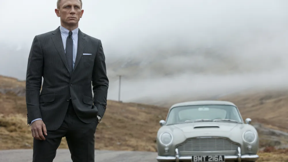 FILE - This film image released by Columbia Pictures shows Daniel Craig as James Bond in the action adventure film, "Skyfall." (AP Photo/Sony Pictures, Francois Duhamel, File)