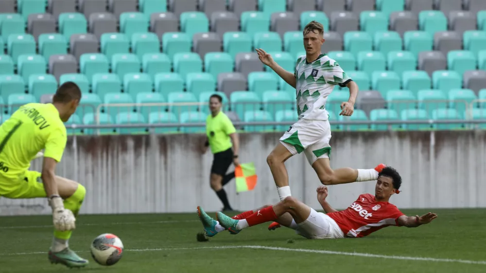 Dino Kojič13.07.2024 - pripavljalna nogometna tekma Olimpija - CSKAFOTO: Luka Cjuha