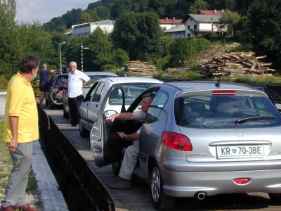 avtovlak, predor Bohinjska Bistrica - Most na Soči