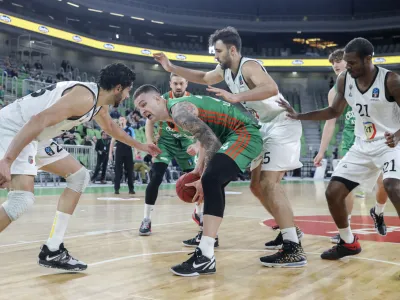 Alen Omič- 18.01.2023 – košarka - Cedevita Olimpija: Cluj-Napoca, evropski pokal, 11. krog: //FOTO: Jaka Gasar