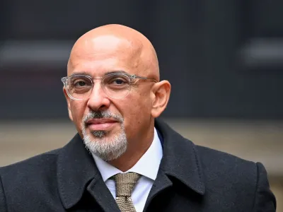 British Minister without Portfolio and Chairman of the Conservative party Nadhim Zahawi looks on outside the Conservative Campaign Headquarters (CCHQ), in London, Britain, January 24, 2023. REUTERS/Toby Melville