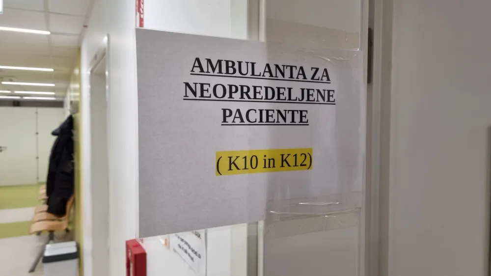 Ljubljana, ZD Siska.<br>Ambulanta za neopredeljene paciente v Zdravstvenem domu Siska.