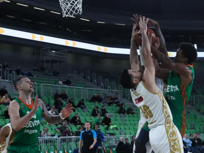 - 01.02.2023 – košarka - Cedevita Olimpija: Venezia, evropska liga, 13. krog: //FOTO: Bojan Velikonja 