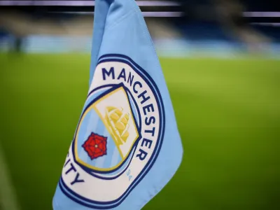 FILE PHOTO: Soccer Football - Carabao Cup - Round of 16 - Manchester City v Liverpool - Etihad Stadium, Manchester, Britain - December 22, 2022 General view of the corner flag before the match REUTERS/Phil Noble EDITORIAL USE ONLY. No use with unauthorized audio, video, data, fixture lists, club/league logos or 'live' services. Online in-match use limited to 75 images, no video emulation. No use in betting, games or single club /league/player publications. Please contact your account representative for further details./File Photo