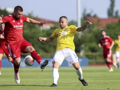 Matej Poplatnik- 11.07.2024 - nogomet - konferenčna liga - NK Bravo: Connah's Quay Nomads FC  //FOTO: Jaka Gasar