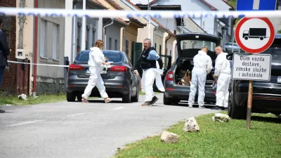 22.07.2024., Daruvar - U Domu za starije i nemocne osobe u Mazuranicevoj ulici muskarac je poceo pucati po ljudima te je petero osoba smrtno stradalo dok se ostalima pruza lijecnicka pomoc. Photo: Damir Spehar/PIXSELL