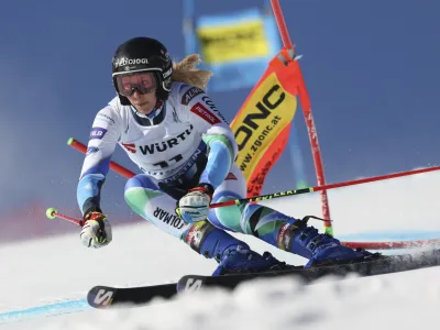 Ana Bucik je na veleslalomu razočarala, sedaj vse stavi na jutrišnji slalom.