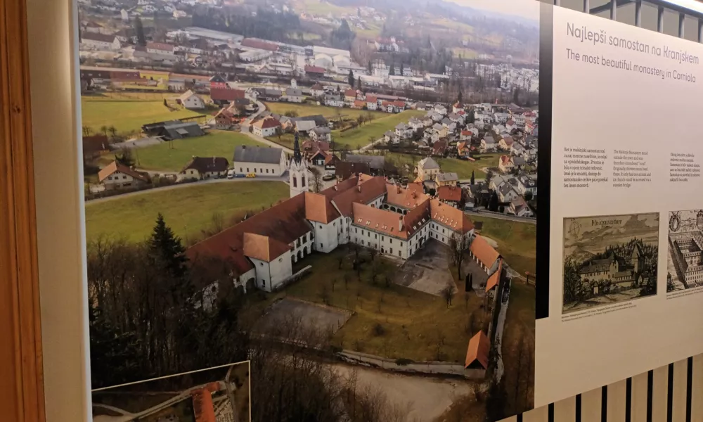 Mekinjski samostan na razstavi / Foto: Meta Černoga