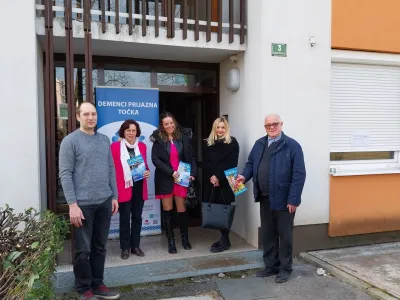 Na Podgornikovi 3 v Šiški je društvo Spominčica dobilo svoje nove prostore. Foto: Vesna Levičnik