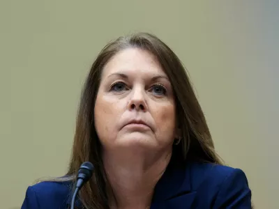 FILE PHOTO: U.S. Secret Service Director Kimberly Cheatle attends a House of Representatives Oversight Committee hearing on the security lapses that allowed an attempted assassination of Republican presidential nominee Donald Trump, on Capitol Hill in Washington, U.S., July 22, 2024. REUTERS/Kevin Mohatt/File Photo