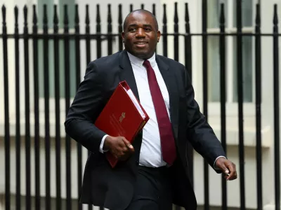 Britain's Foreign Secretary David Lammy arrives to attend a cabinet meeting at 10 Downing Street in London, Britain, July 23, 2024. REUTERS/Toby Melville