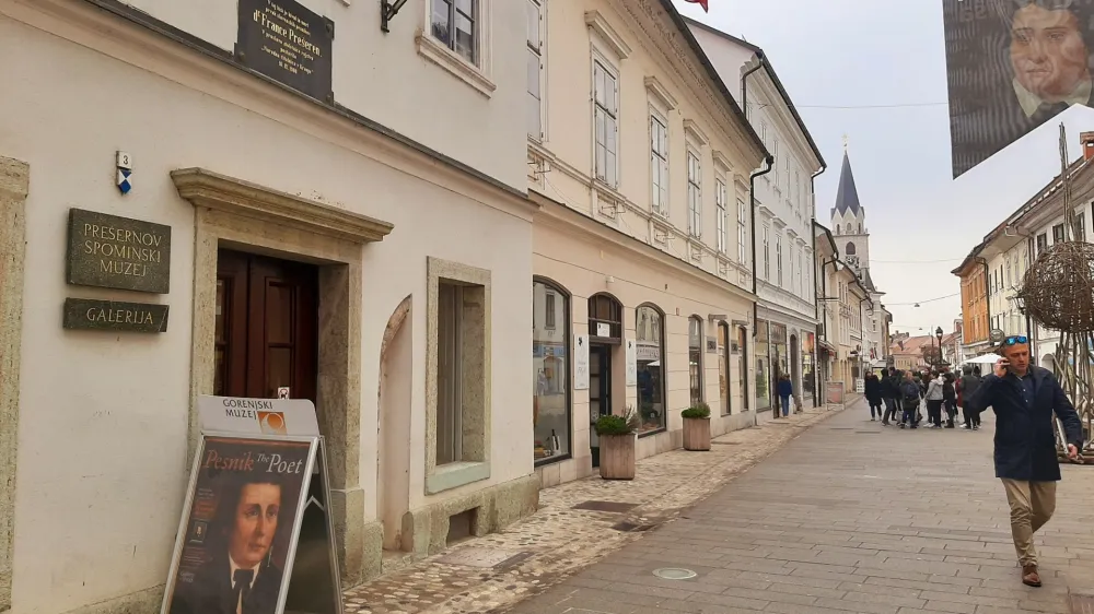 V Gorenjskem muzeju, kjer letos praznujejo 70-letnico, so svojo zgodbo začeli v Prešernovi hiši v Kranju.