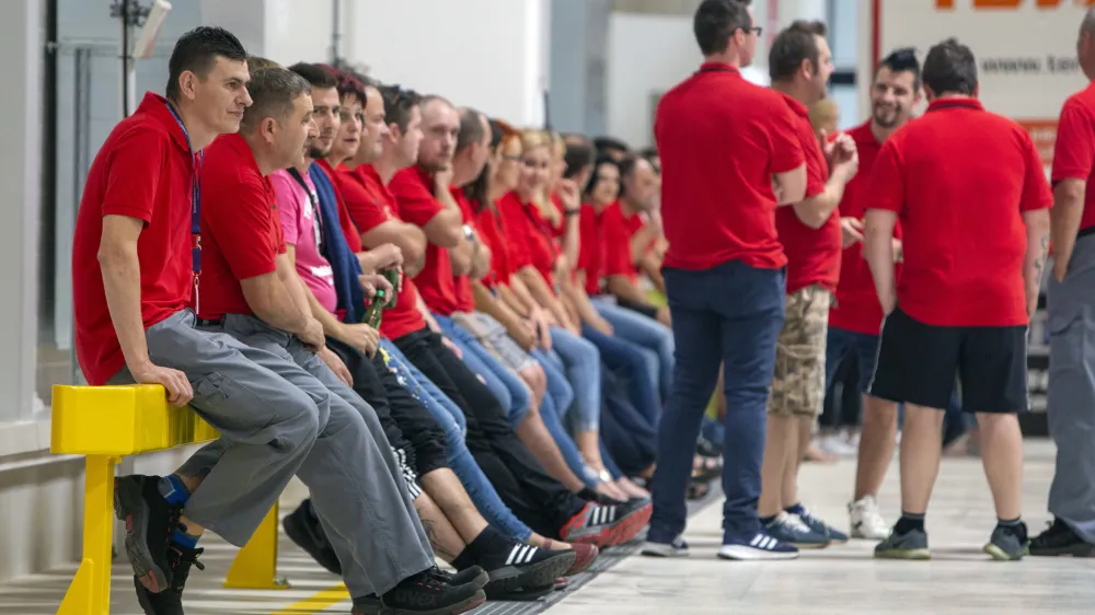 ﻿- 10.7.2019 - Slovesnost ob začetku proizvodnje v tovarni Magna Steyr v občini Hoče-SlivnicaFoto: Matjaž Rušt