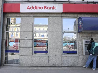 - 11.04.2024 - Addiko bank, banka, Ljubljana //FOTO: 