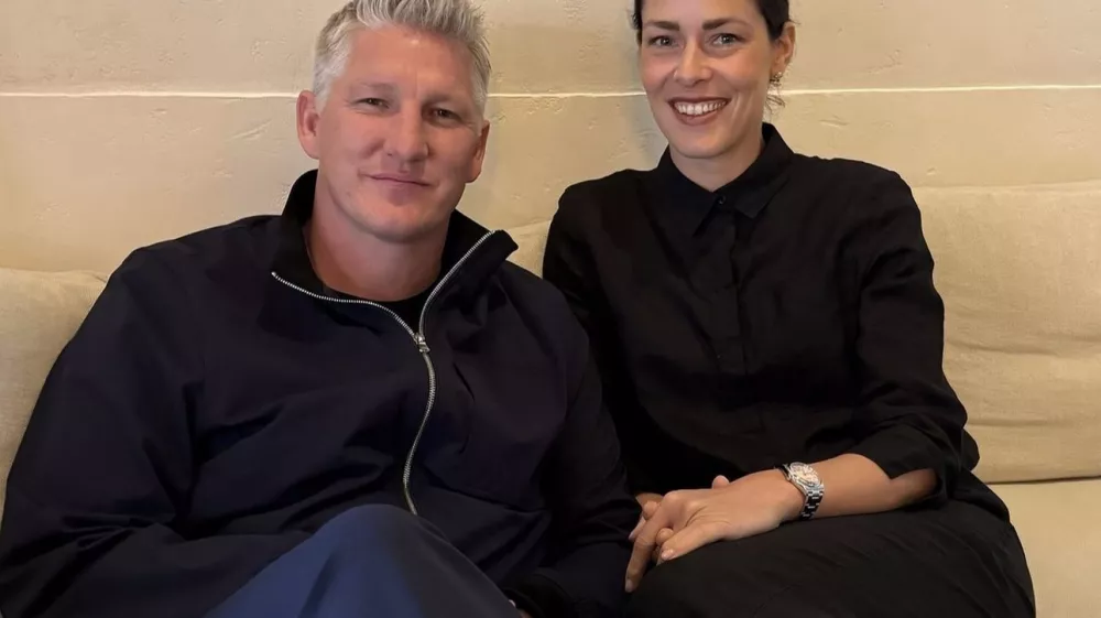 Bastian Schweinsteiger in Ana Ivanović sta poročena osem let in imata tri hčere. F instagram Ane Ivanović