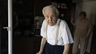 Slavko Košir naj bi bil zadnji še živeči interniranec iz taborišča Dachau. Foto: Nik Erik Neubauer