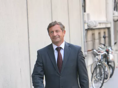 zunanji minister Karl Erjavec- Vrh koalicije 2012 - predsedniki koalicijskih strank in vodje poslanskih skupin govorili o reformah in o drugih ukrepih, ki jih koalicija načrtuje za izhod iz krize//FOTO: Tomaž Skale