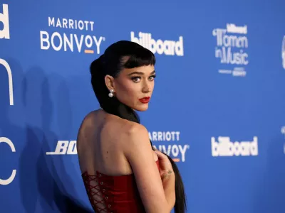 FILE PHOTO: Katy Perry attends the Billboard Women in Music Awards in Inglewood, California, U.S., March 6, 2024. REUTERS/Mario Anzuoni/File Photo