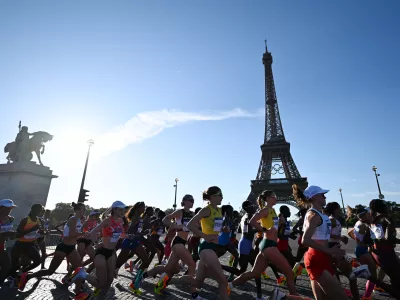 Francija, Pariz.Poletne olimpijske igre 2024 v Parizu.Atletika, maraton, zenske.