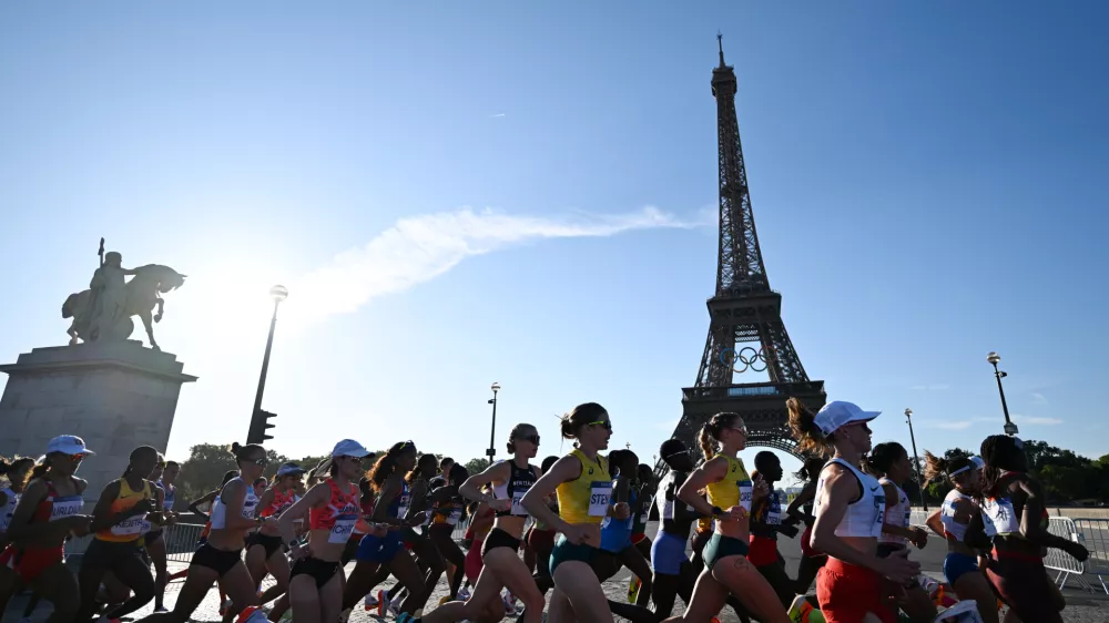 Francija, Pariz.Poletne olimpijske igre 2024 v Parizu.Atletika, maraton, zenske.