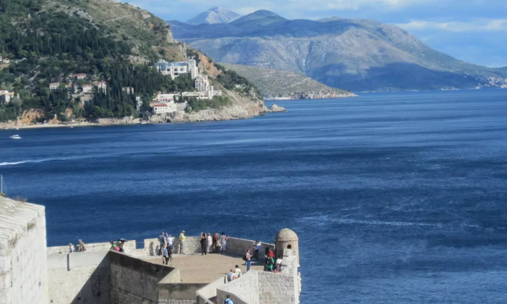 Hrvaška, Dubrovnik, obzidje. Foto: Tatjana Pihlar 