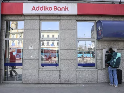 - 11.04.2024 - Addiko bank, banka, Ljubljana //FOTO: Jaka Gasar