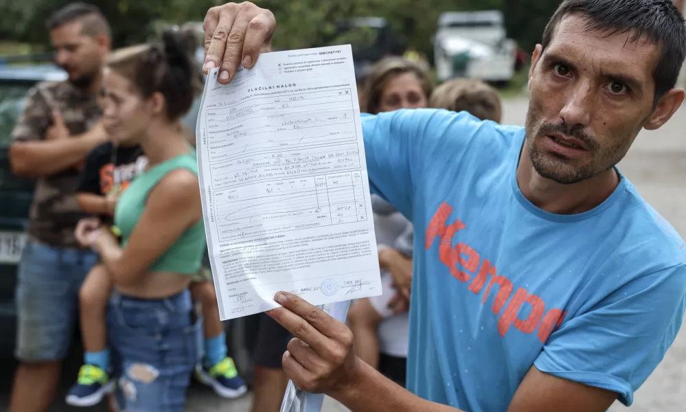 - 19.08.2024 - Romsko naselje Otavice - problematika pitne vode //FOTO: Jaka Gasar