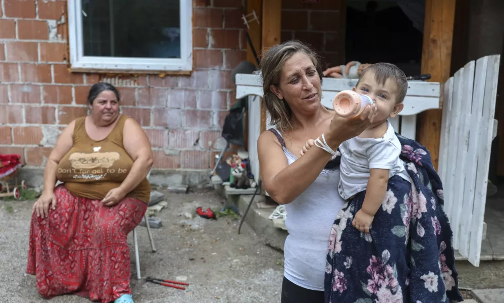 - 19.08.2024 - Romsko naselje Otavice - problematika pitne vode //FOTO: Jaka Gasar