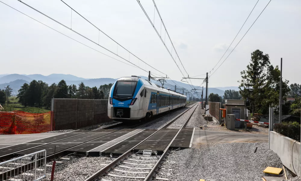 - Železniška postaja Notranje Gorice.- 13.09.2023. - Slovenske železnice, prenova proge med Borovnico in Notranjimi goricami.//FOTO: Bojan Velikonja