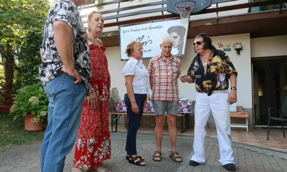 Elvis Presley fan club Slovenija, Vrtovče, Oskar Trobec, glasba, oboževalci / Foto: Nataša Bucik Ozebek