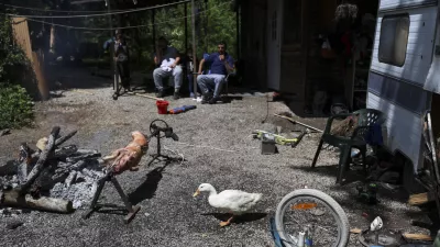 - 07.06.2023 – Romsko naselje Lepovče v občini Ribnica – romi - //FOTO: Jaka Gasar